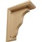 Ekena Millwork 3 1/2"W x 7"D x 9"H Hamilton Traditional Bracket, Cherry BKT03X07X09HACH - alternate 1